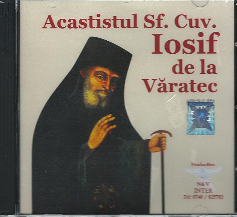 CD- Acatistul Sf Cuv. Iosif de la Văratec