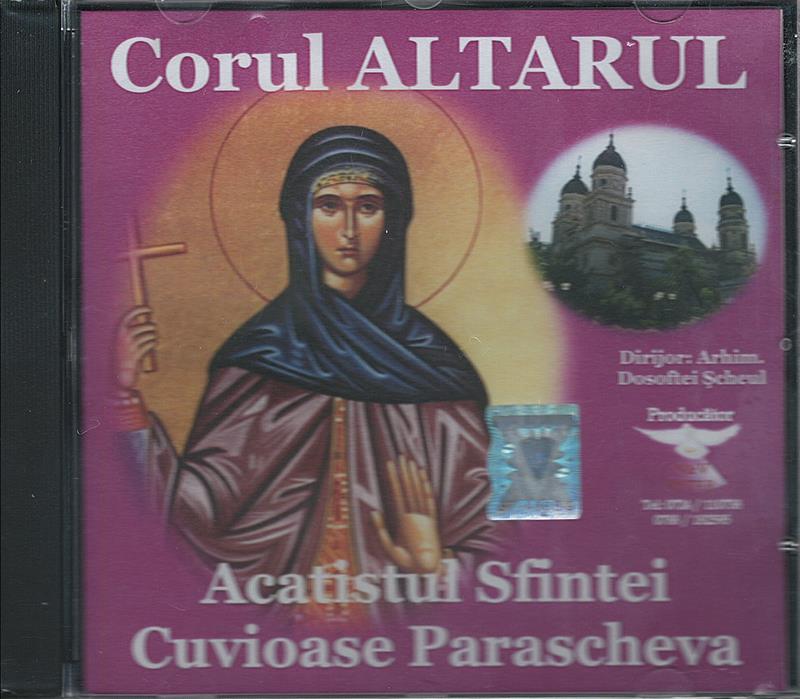 CD- Acatistul Sf. Cuv. Parascheva