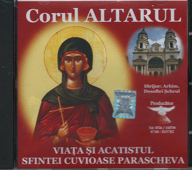 CD- Acatistul și viața Sf Cuv. Parascheva