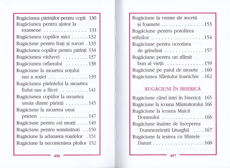 Carte de rugaciuni - cu scris mare (legata 462p)