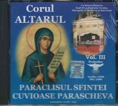 CD- Paraclisul Sf Cuv. Parascheva