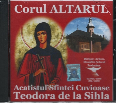 CD- Acatistul Sf Cuvioase Teodora de la Sihla