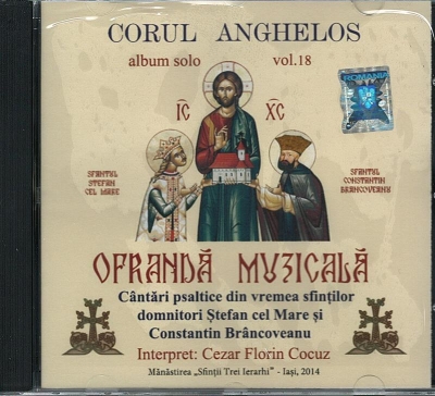 CD- Corul Anghelos. Ofrandă muzicală vol 18