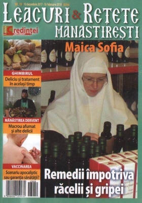 Leacuri şi reţete mănăstireşti. Nr. 19 (decembrie-februarie 2018)