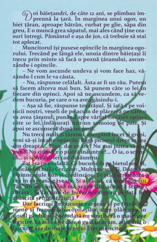 Mai fericit este a da decât a lua