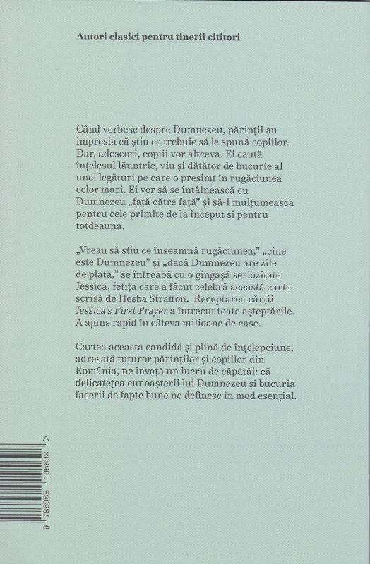 Prima rugăciune a Jessicăi. O poveste despre dragoste și iertare