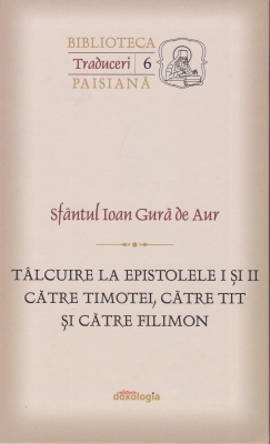 Tâlcuire la Epistolele I și II către Timotei, către Tit și către Filimon