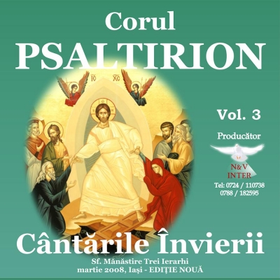 CD – Cantarile Invierii vol 3- Corul Psaltirion
