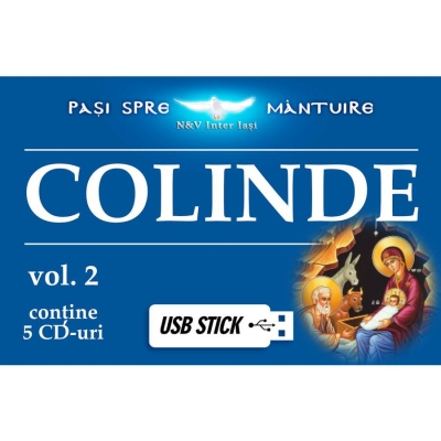 USB - Colinde vol 2 contine 5 CD