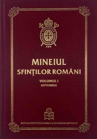 Mineiul Sfinților Români Volumul I