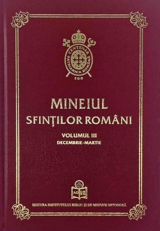 Mineiul Sfinților Români Volumul Iii